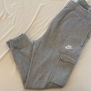 Nike Kids Heather Gray Sweatpants